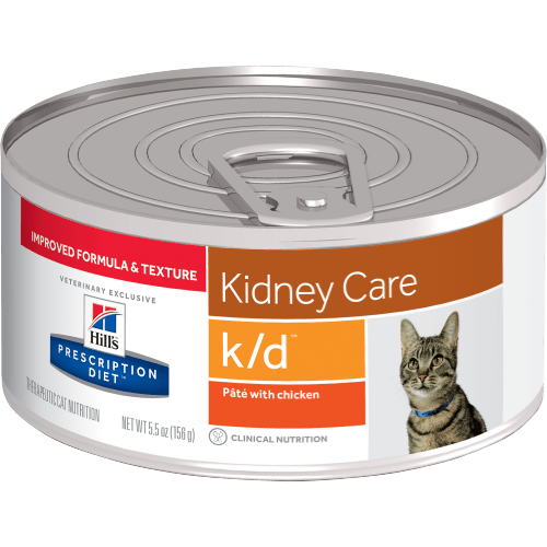 Hills Prescription Diet K/D Feline Lata 0.156-Kgs. Adulto