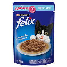Purina Sobre Felix Gatitos pescado 0.085-Kgs. Cachorro